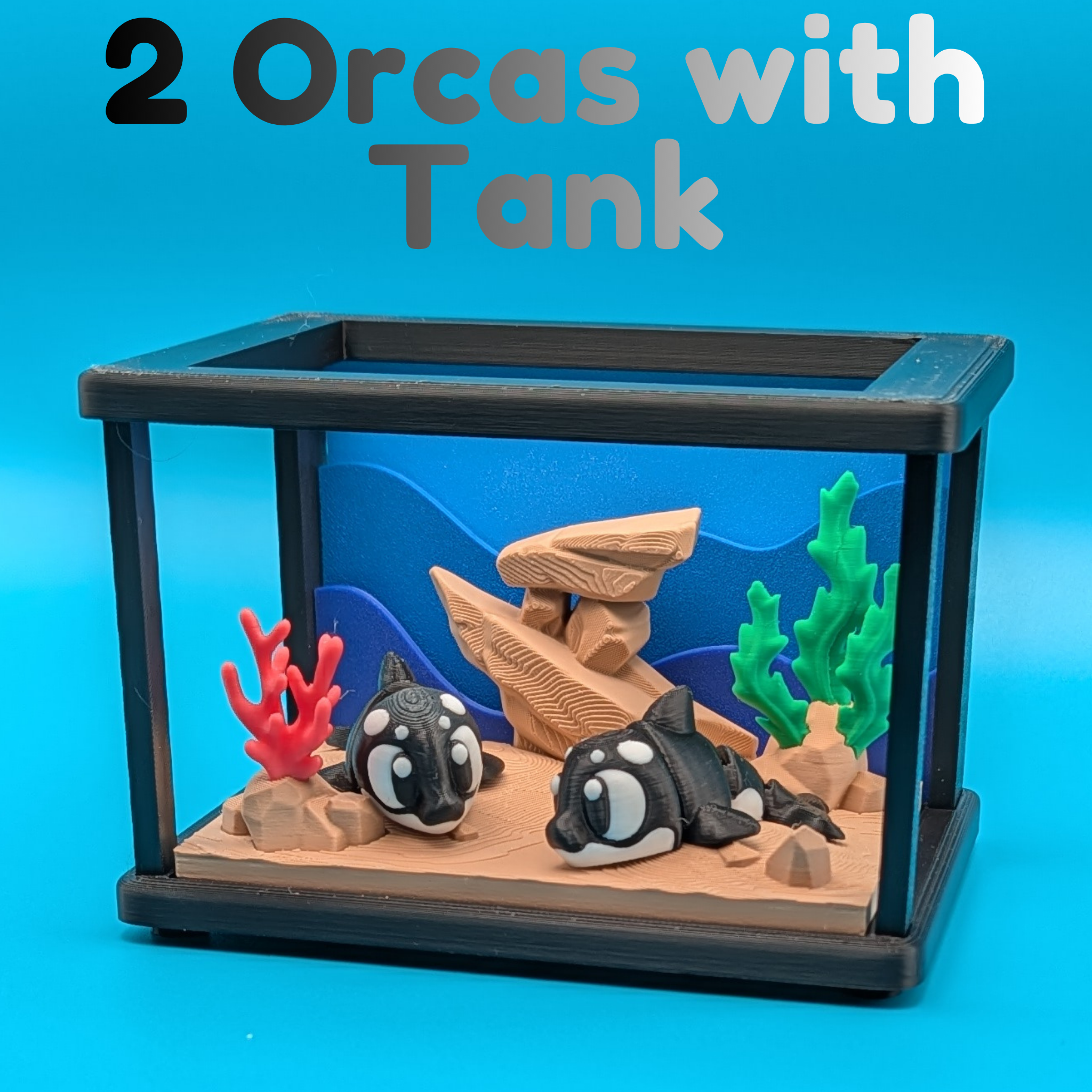 The Orca Tank | Articulated Killer Whale & Habitat