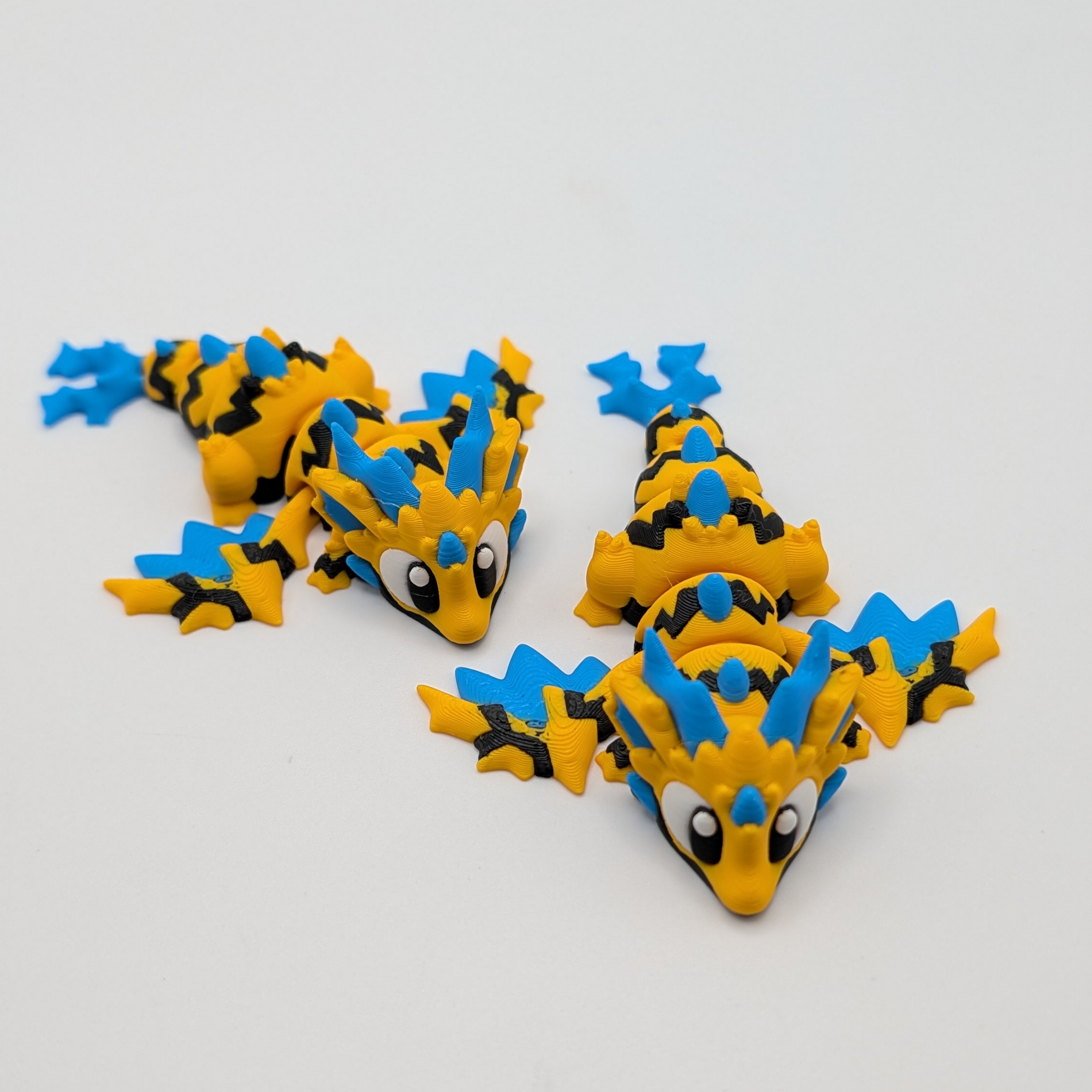 Wild Voltage Mini Dragon - Articulated Fidget