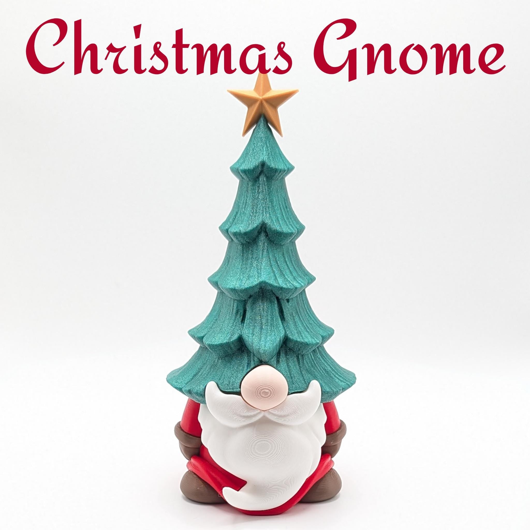 Christmas Tree Gnome Decor