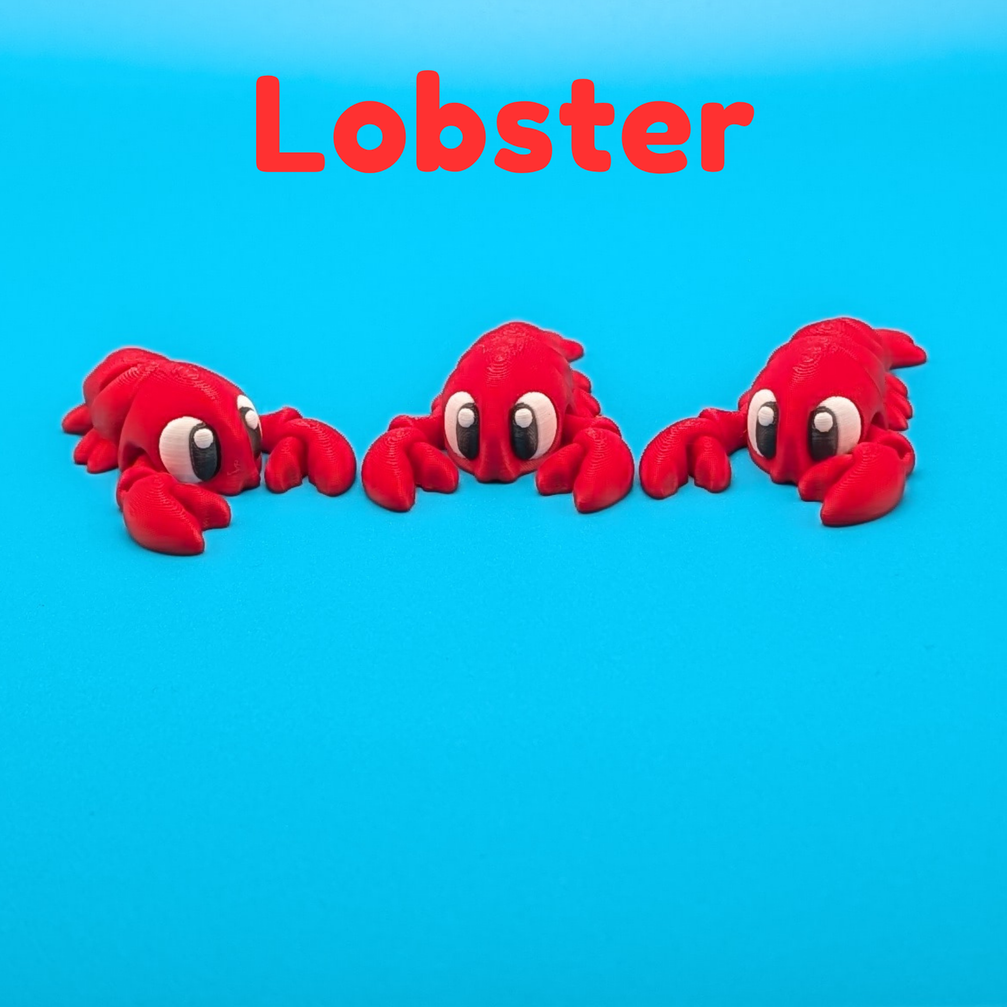 The Lobster Tank | Articulated Fidget & Habitat