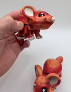 Articulated Fidget Mouse: Sensory Desk Pet - Autumn Harvest