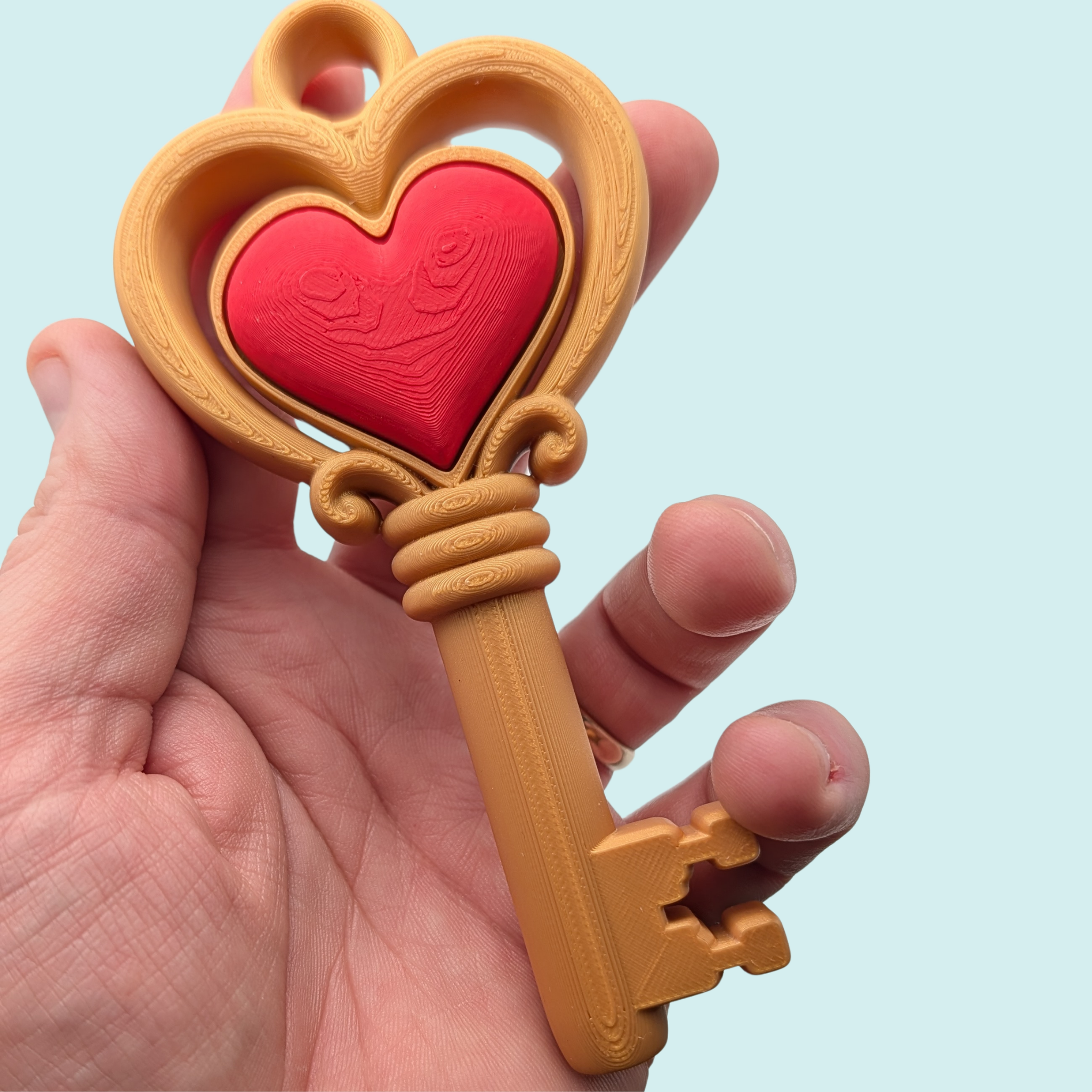 Key to my Heart Clicker - Mechanical Fidget Toy