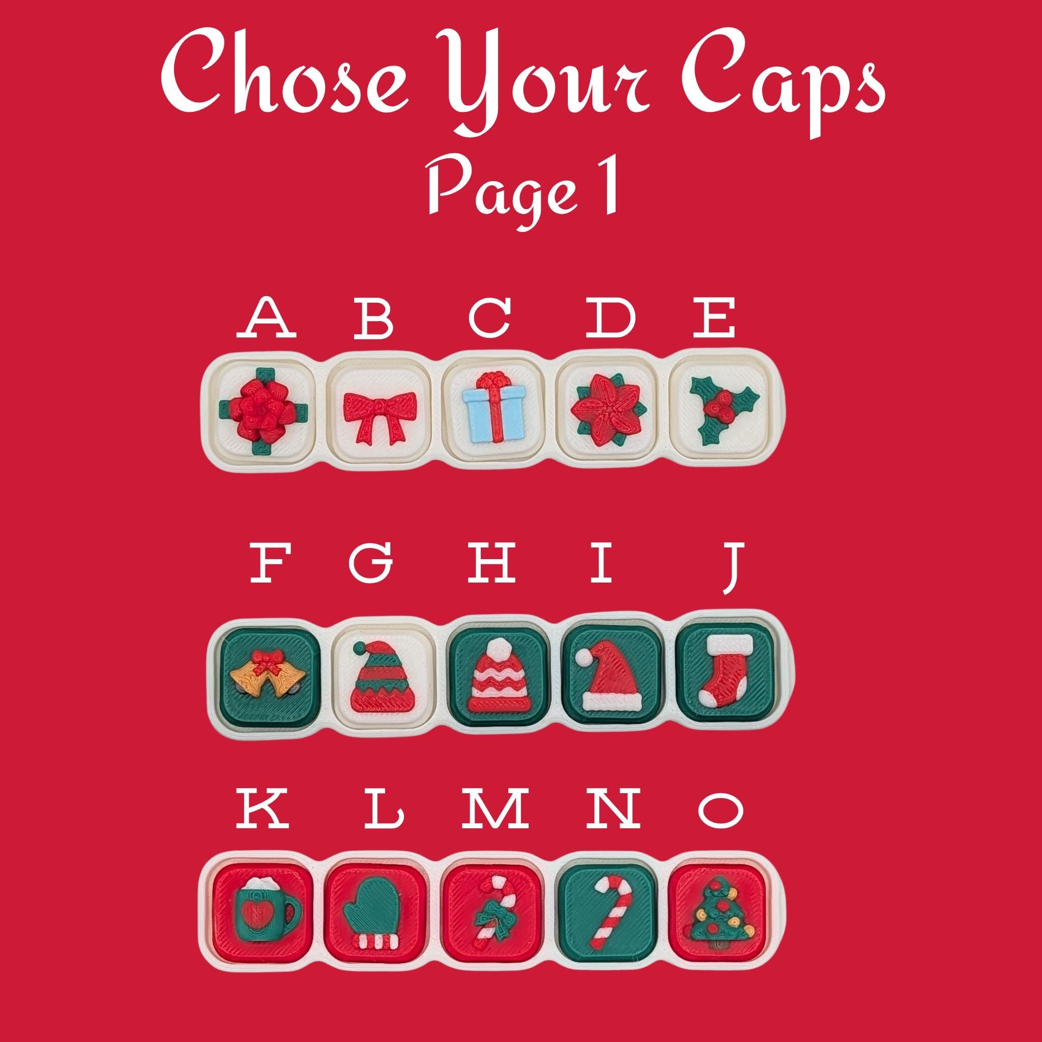 Custom Christmas Fidget Clicker | ASMR Sensory Stocking Stuffer