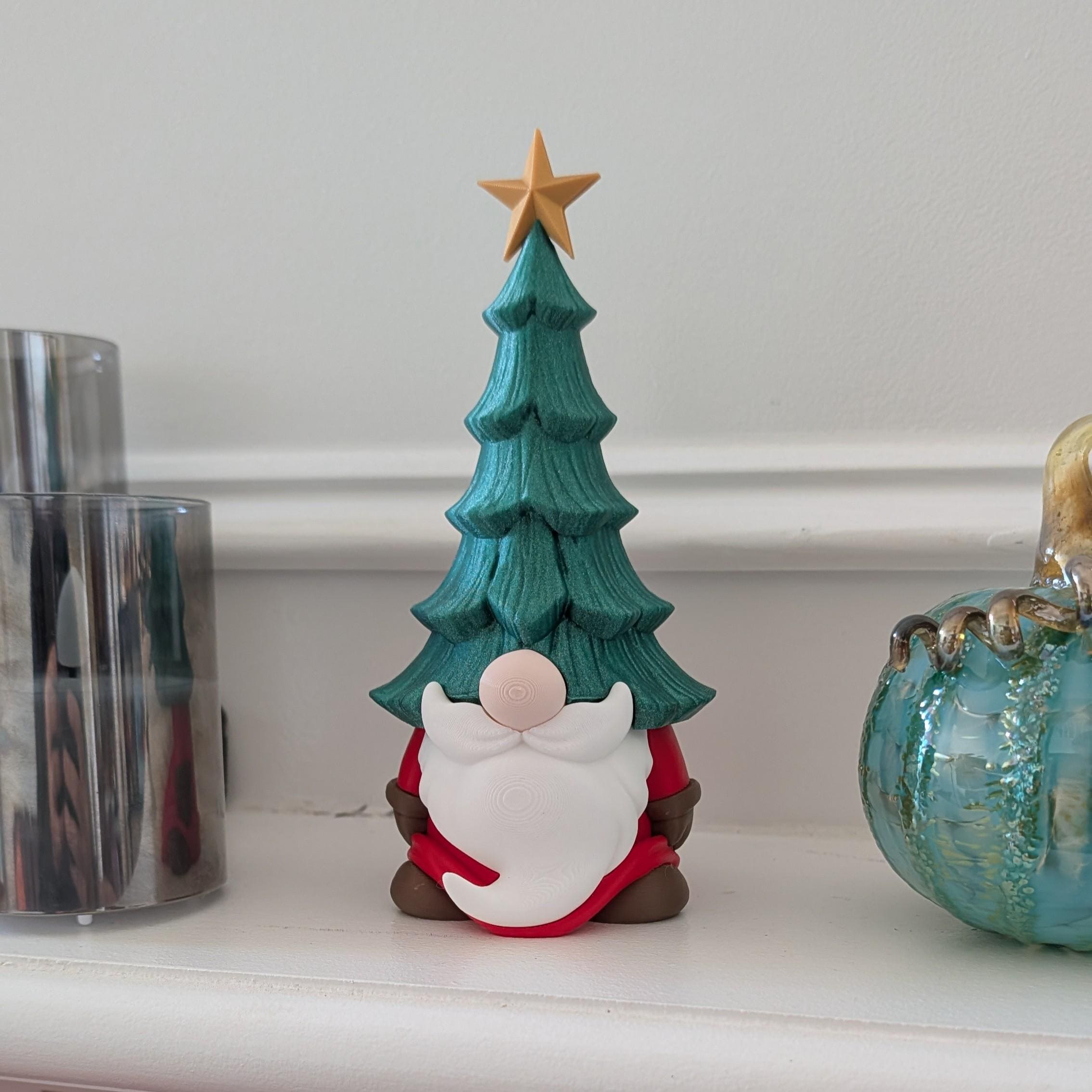 Christmas Tree Gnome Decor