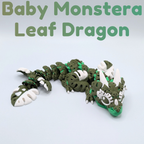 Articulated Monstera Leaf Dragon