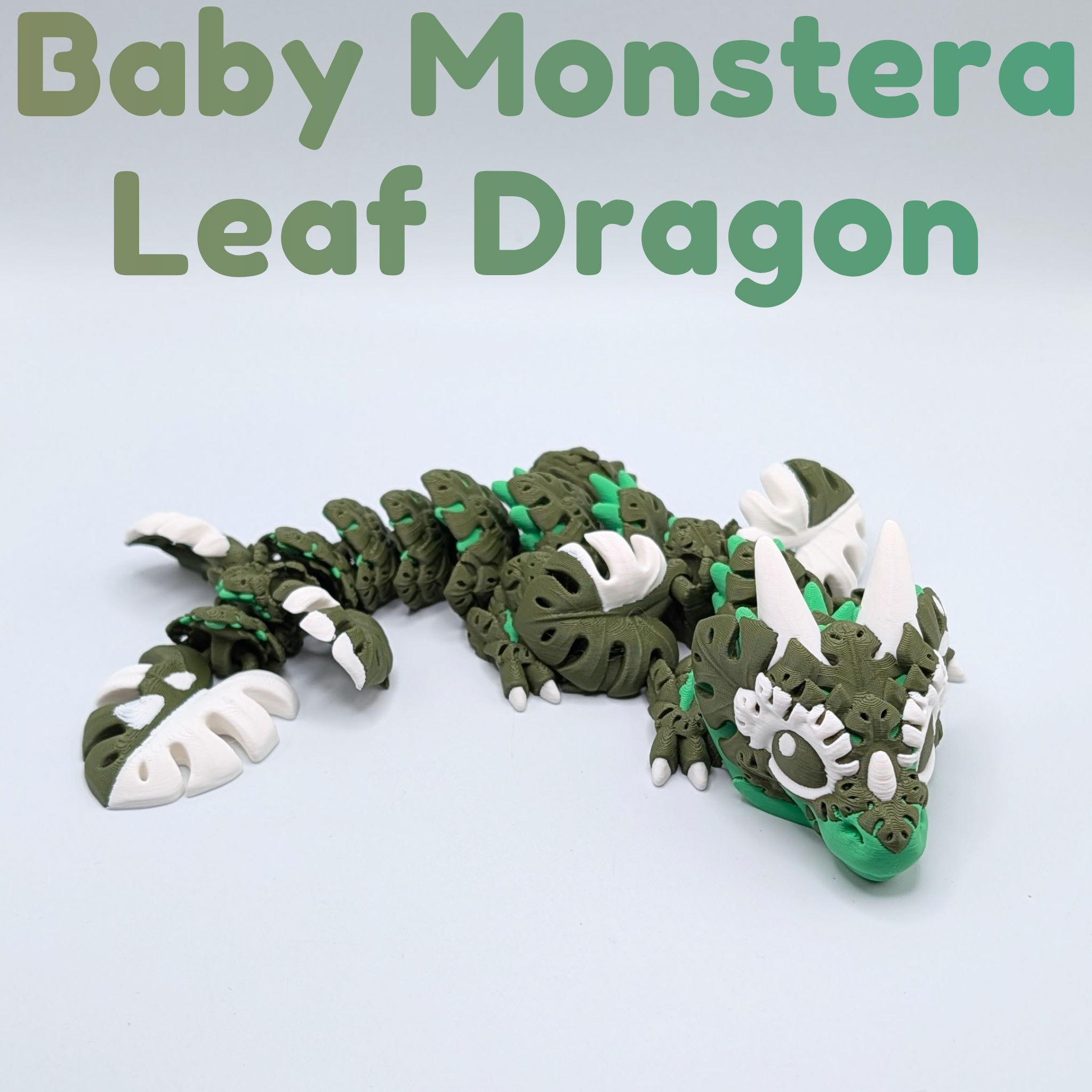 Articulated Monstera Leaf Dragon