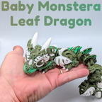 Articulated Monstera Leaf Dragon