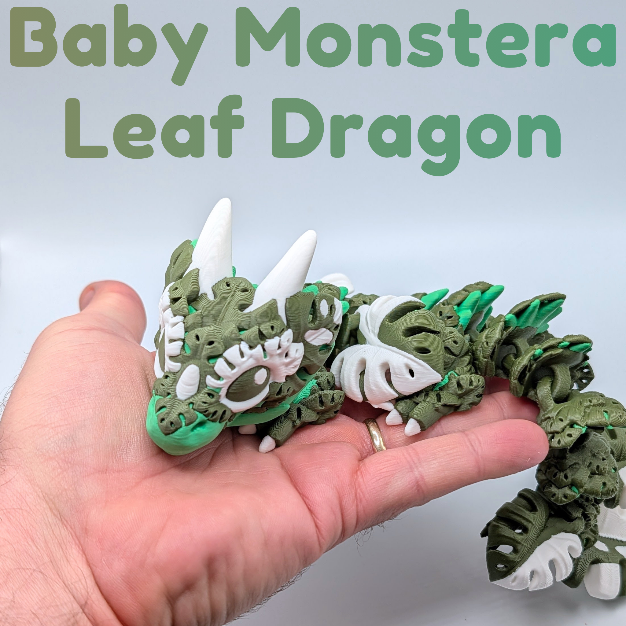 Articulated Monstera Leaf Dragon