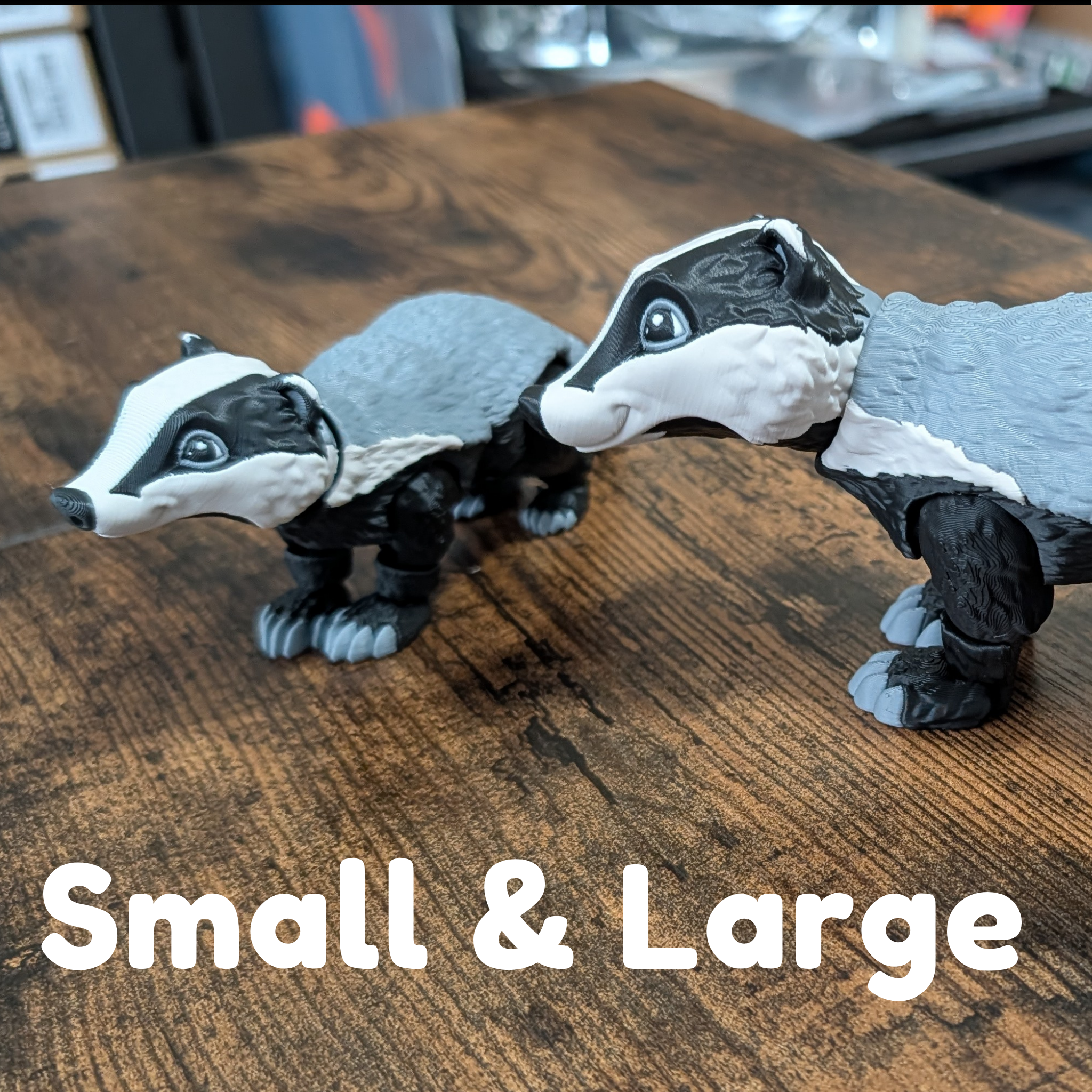 Flexi Badger Articulated Fidget Toy