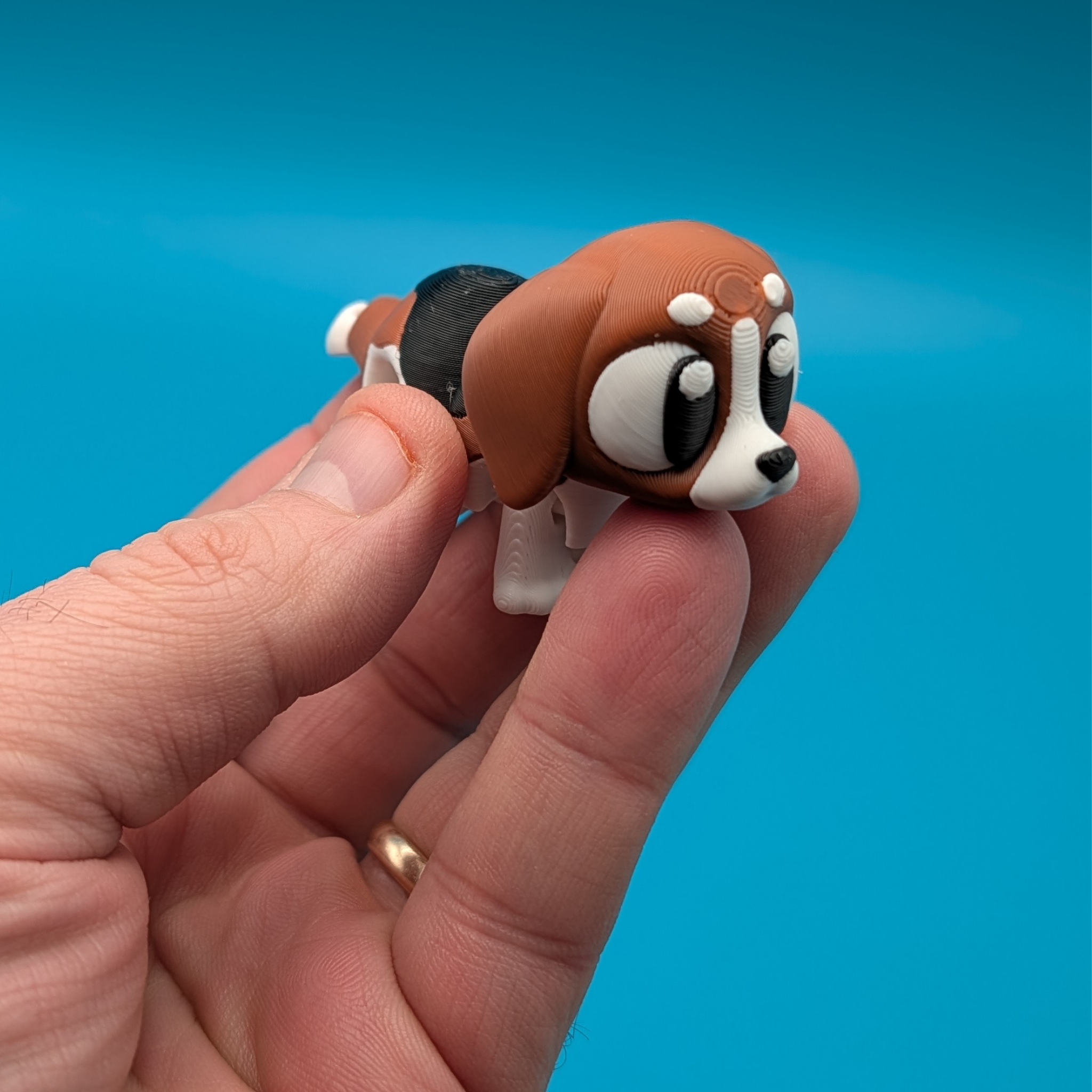 Flexi Beagle | Articulated Puppy & Play Yard