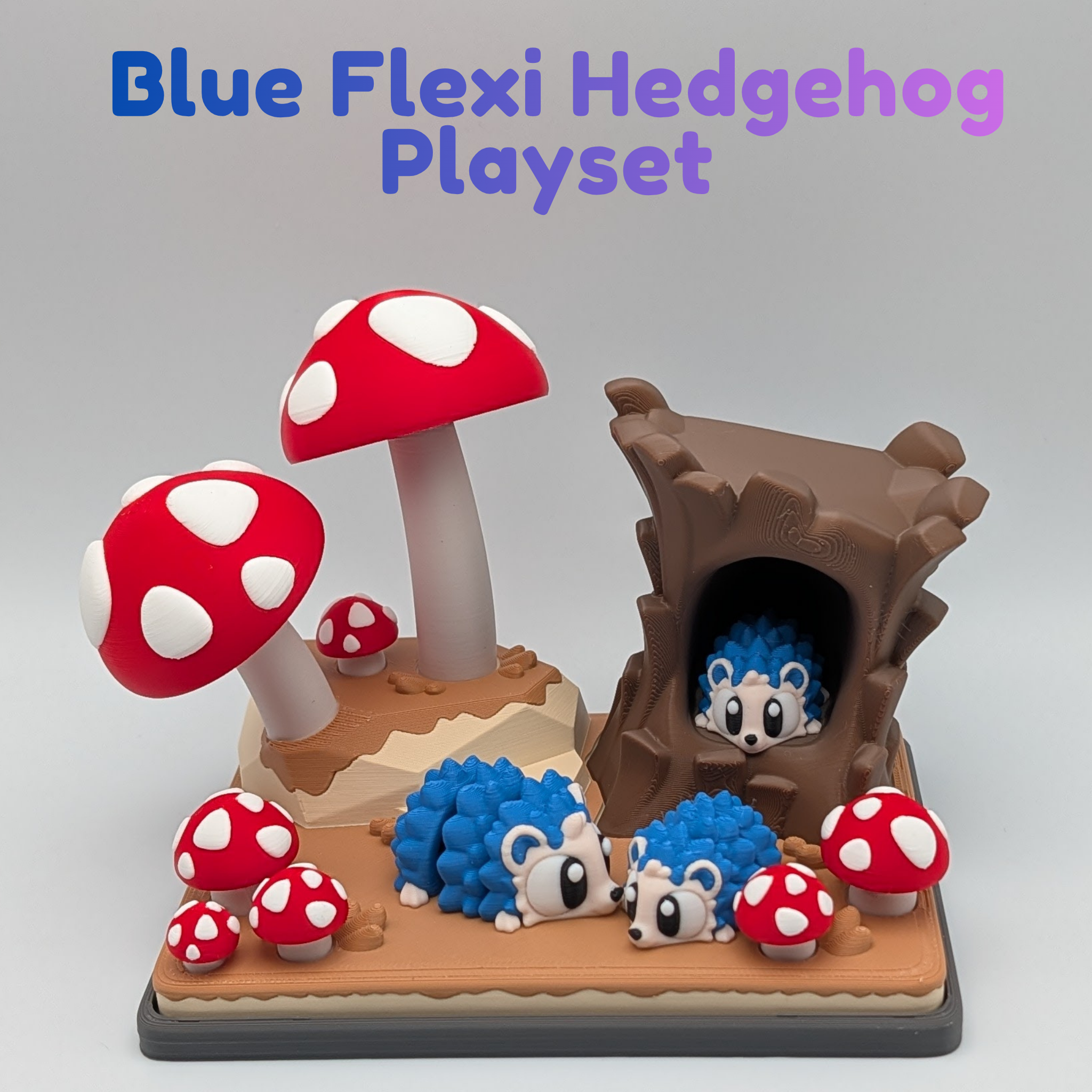 Flexi Hedgehog Articulated Fidget Toy