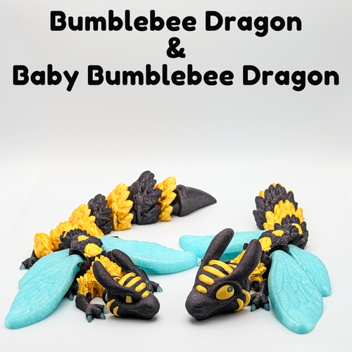 Articulated Bumblebee Dragon Fidget