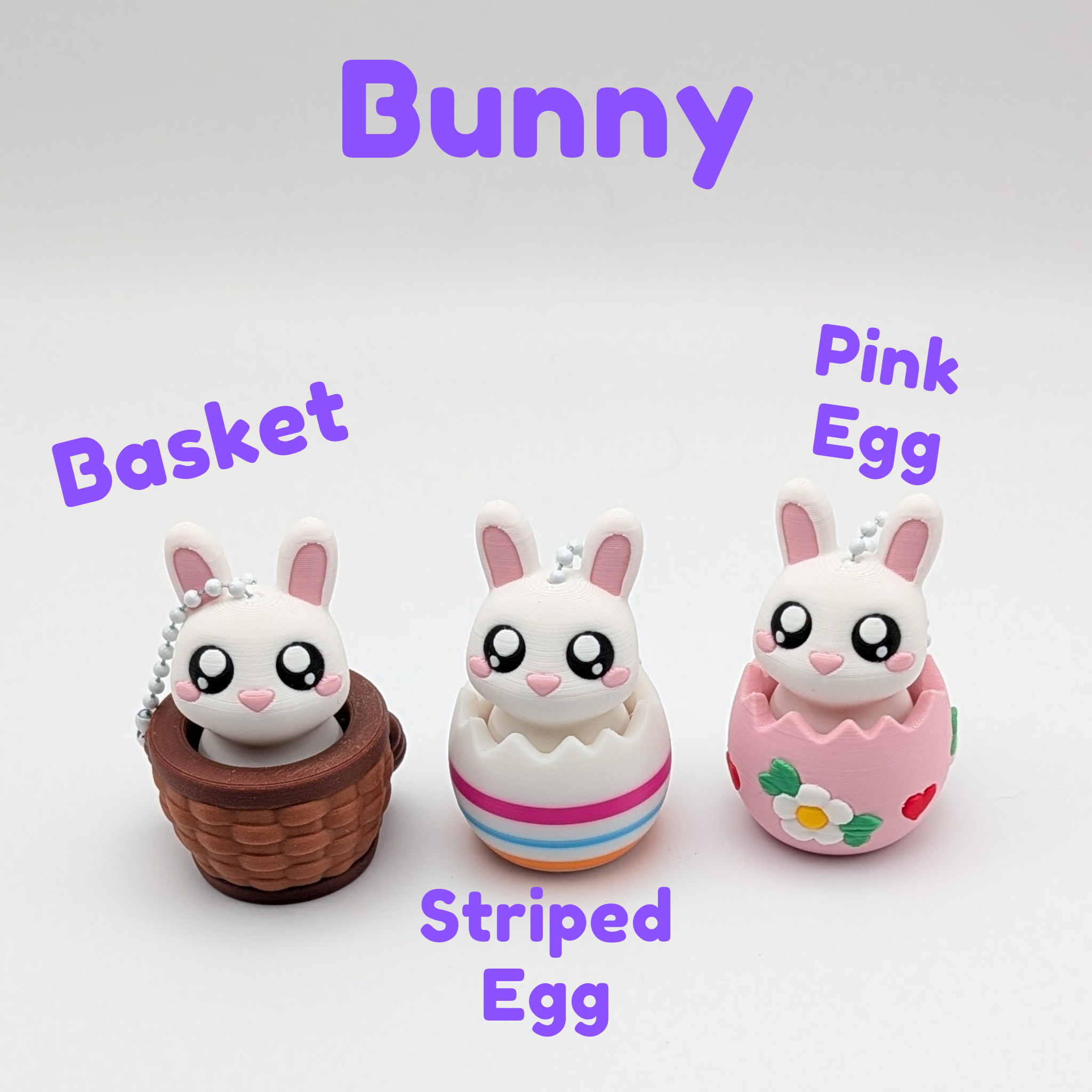 Spring Animal Mechanical Clicker Fidget Keychain