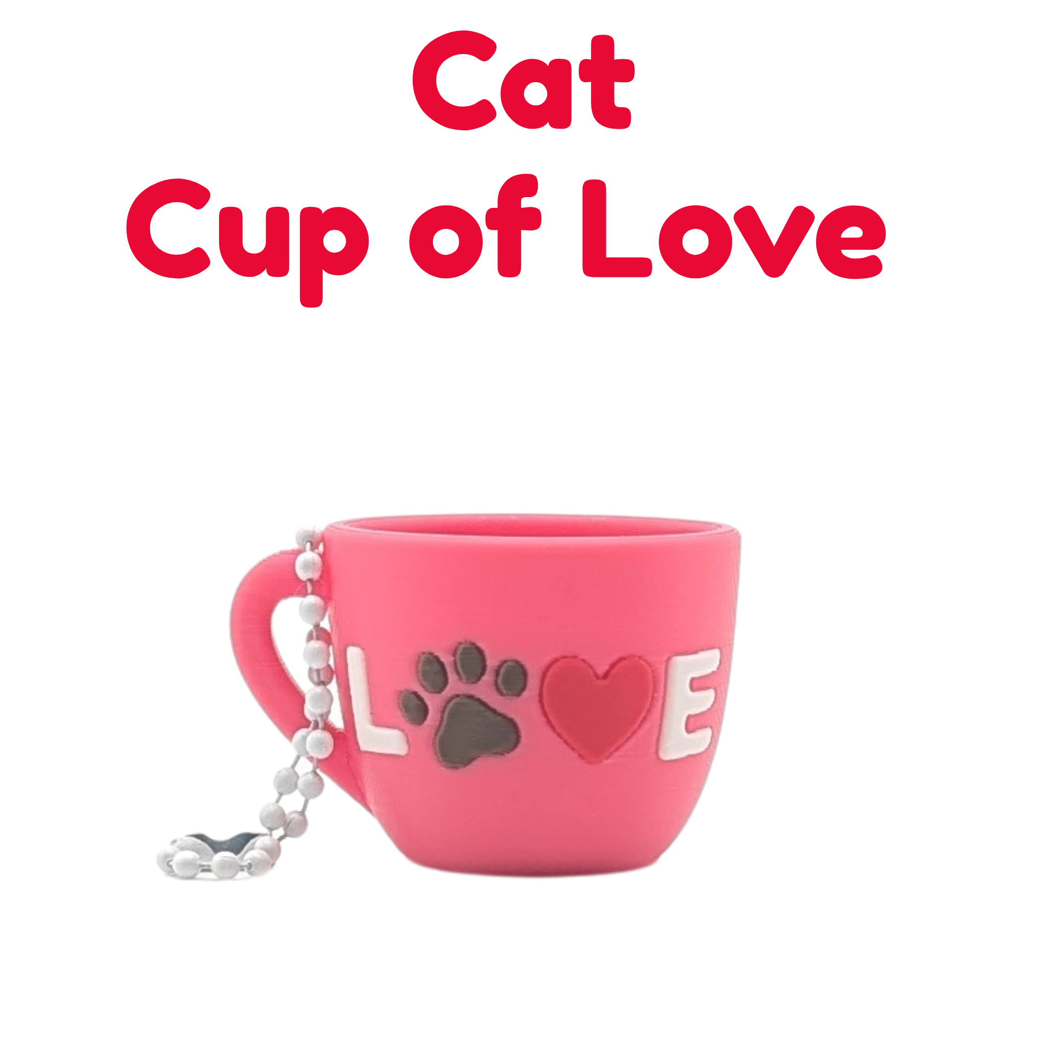 Cup of Love | Customizable Mechanical Fidget Clicker