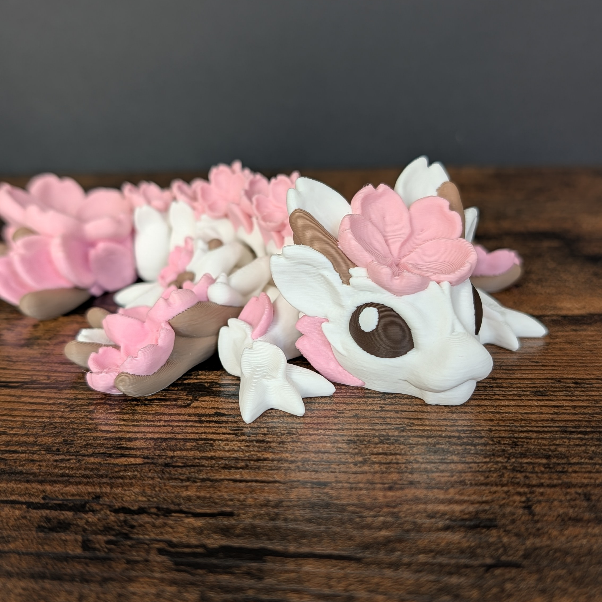Articulated Cherry Blossom Dragon Fidget Toy