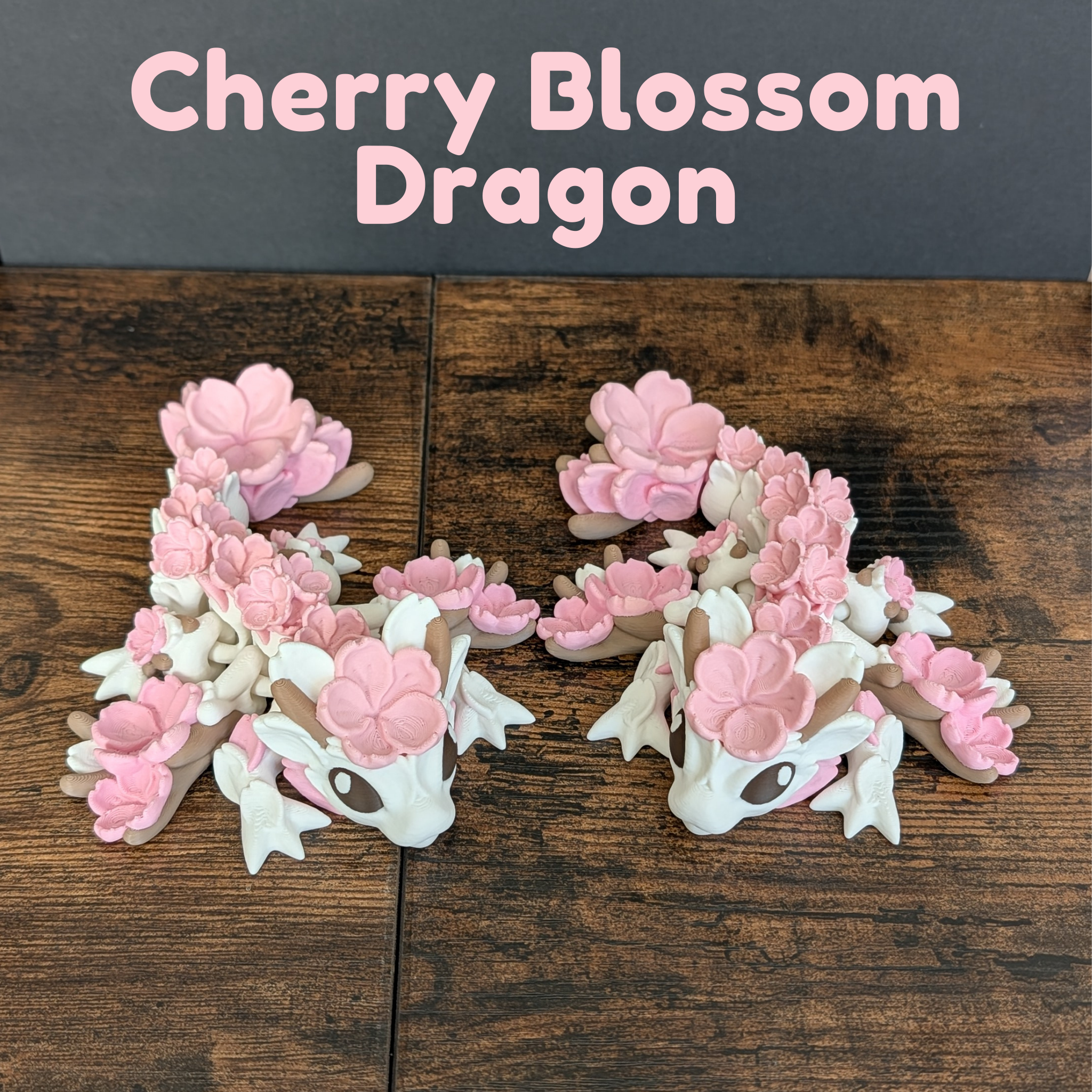 Articulated Cherry Blossom Dragon Fidget Toy