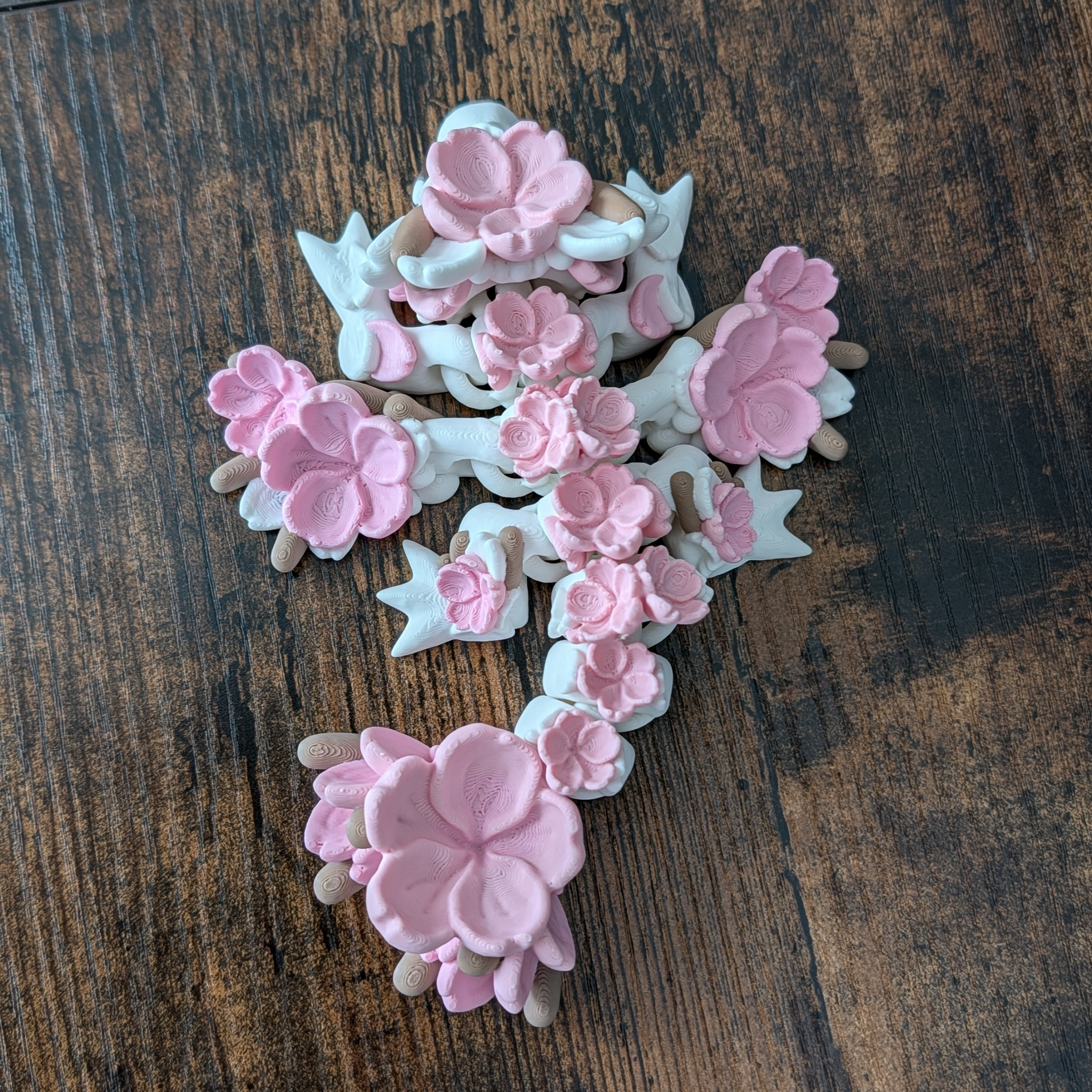 Articulated Cherry Blossom Dragon Fidget Toy