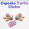 Cupcake Turtle Mechanical Clicker Fidget