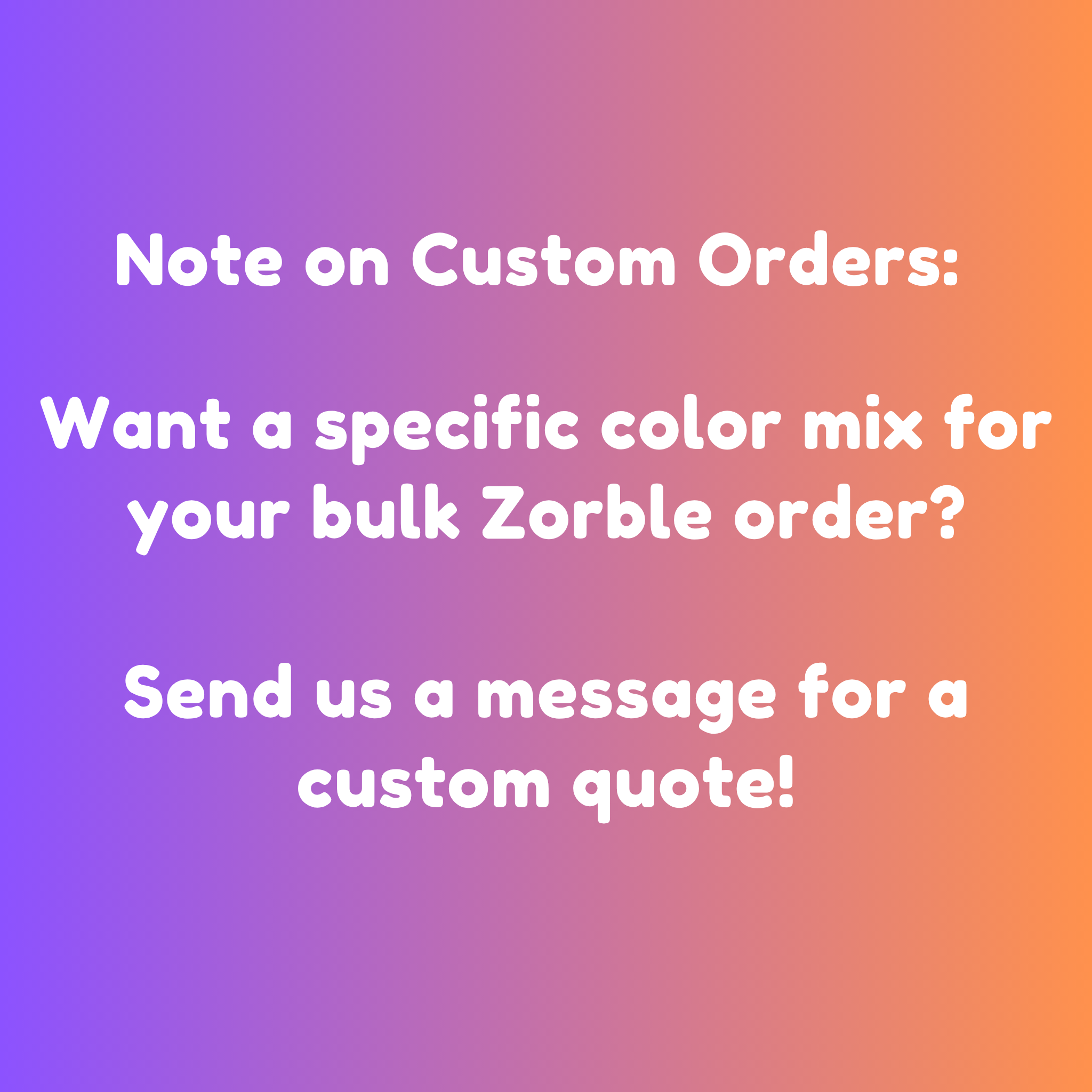 UV Printed Zorbles Fidget Toy