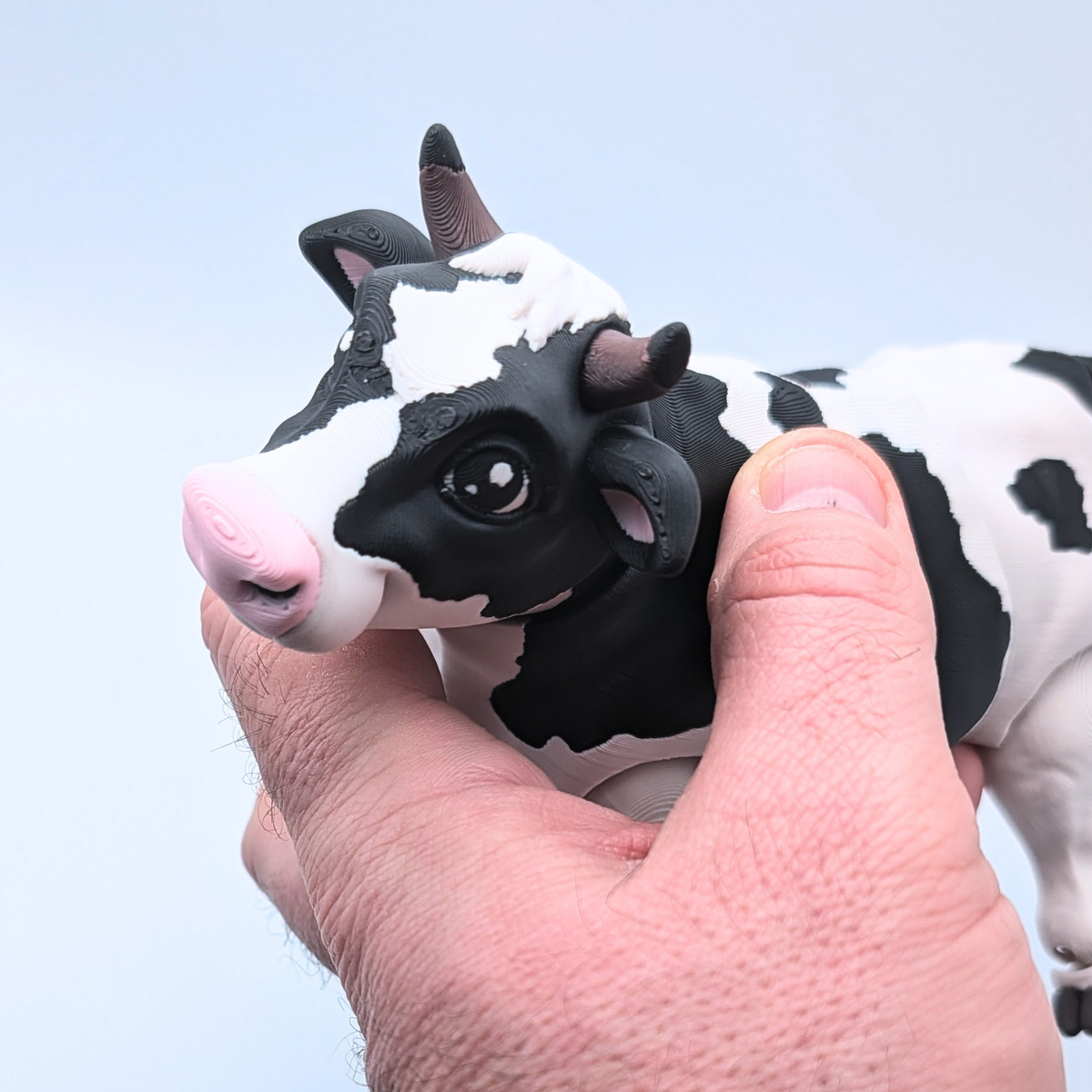 Flexi Dairy Cow Articulated Fidget Toy