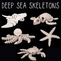 Deep Sea Skeleton Articulated Fidget Toy