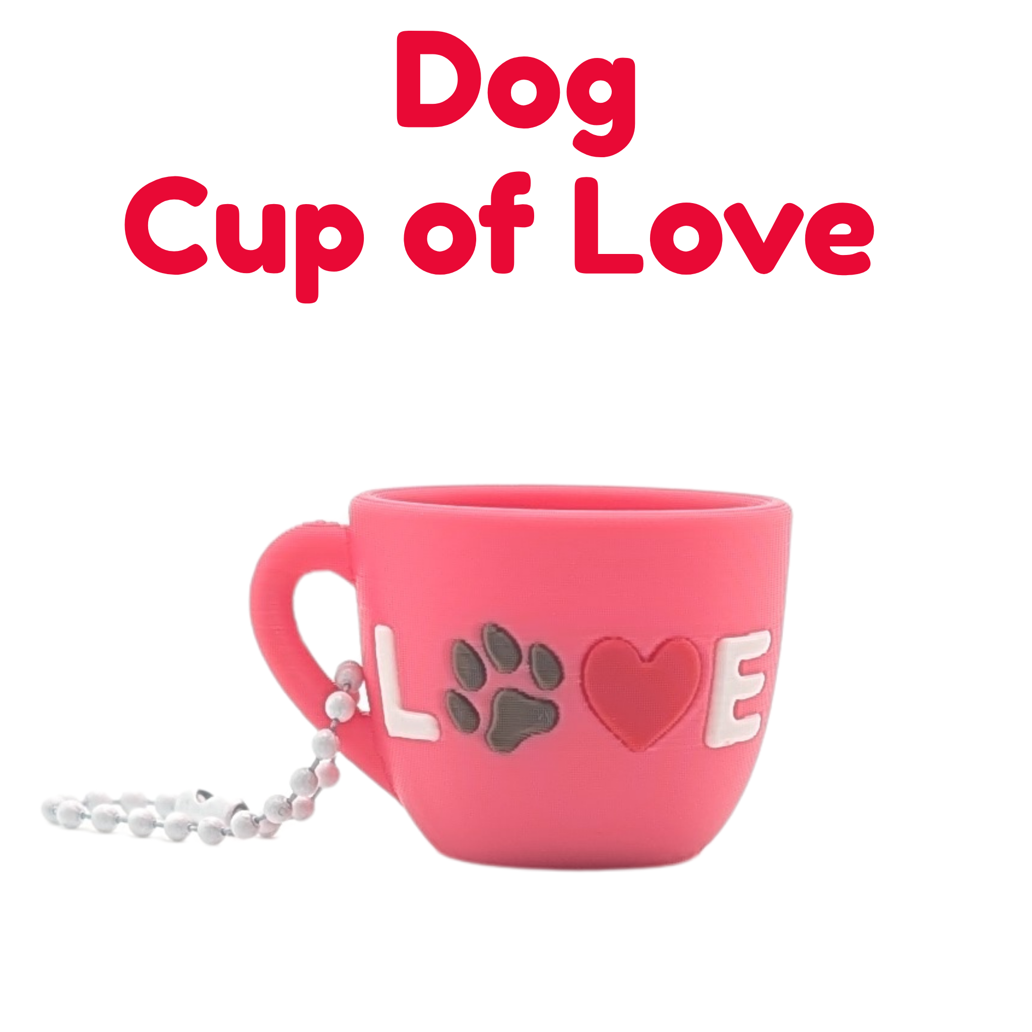 Cup of Love | Customizable Mechanical Fidget Clicker