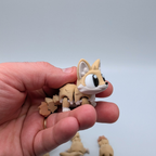 Articulated Fennec Fox and Desert Playset