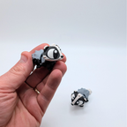 Articulated Flexi Badger Fidget Toy and Dumpster Playset