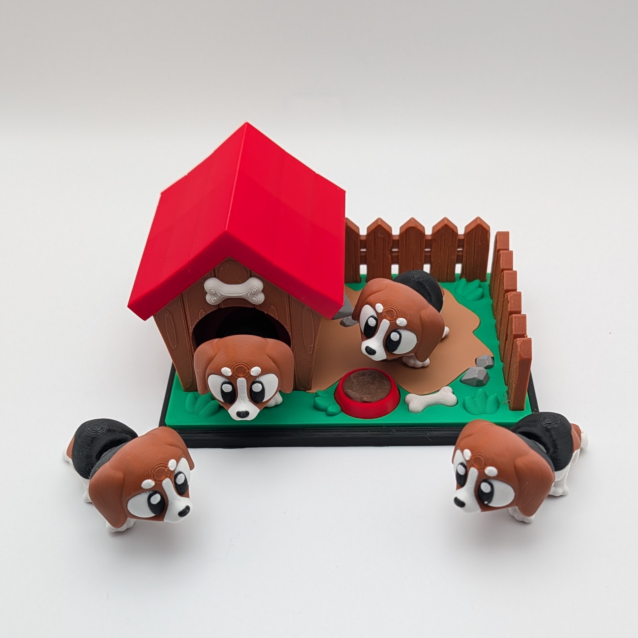 Flexi Beagle | Articulated Puppy & Play Yard