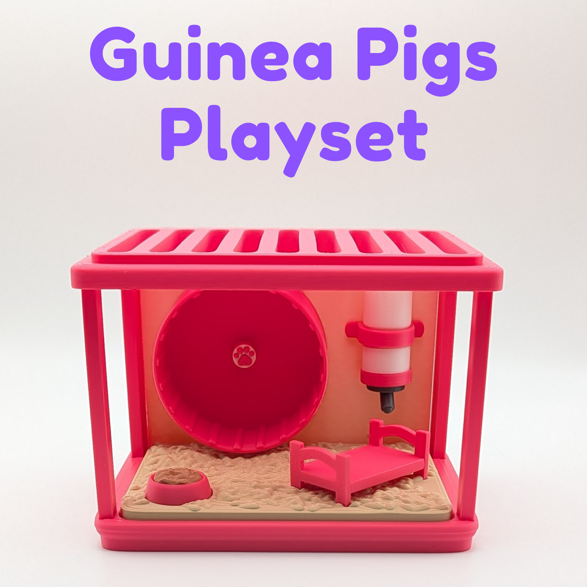 Flexi Guinea Pig & Pet Cage Playset