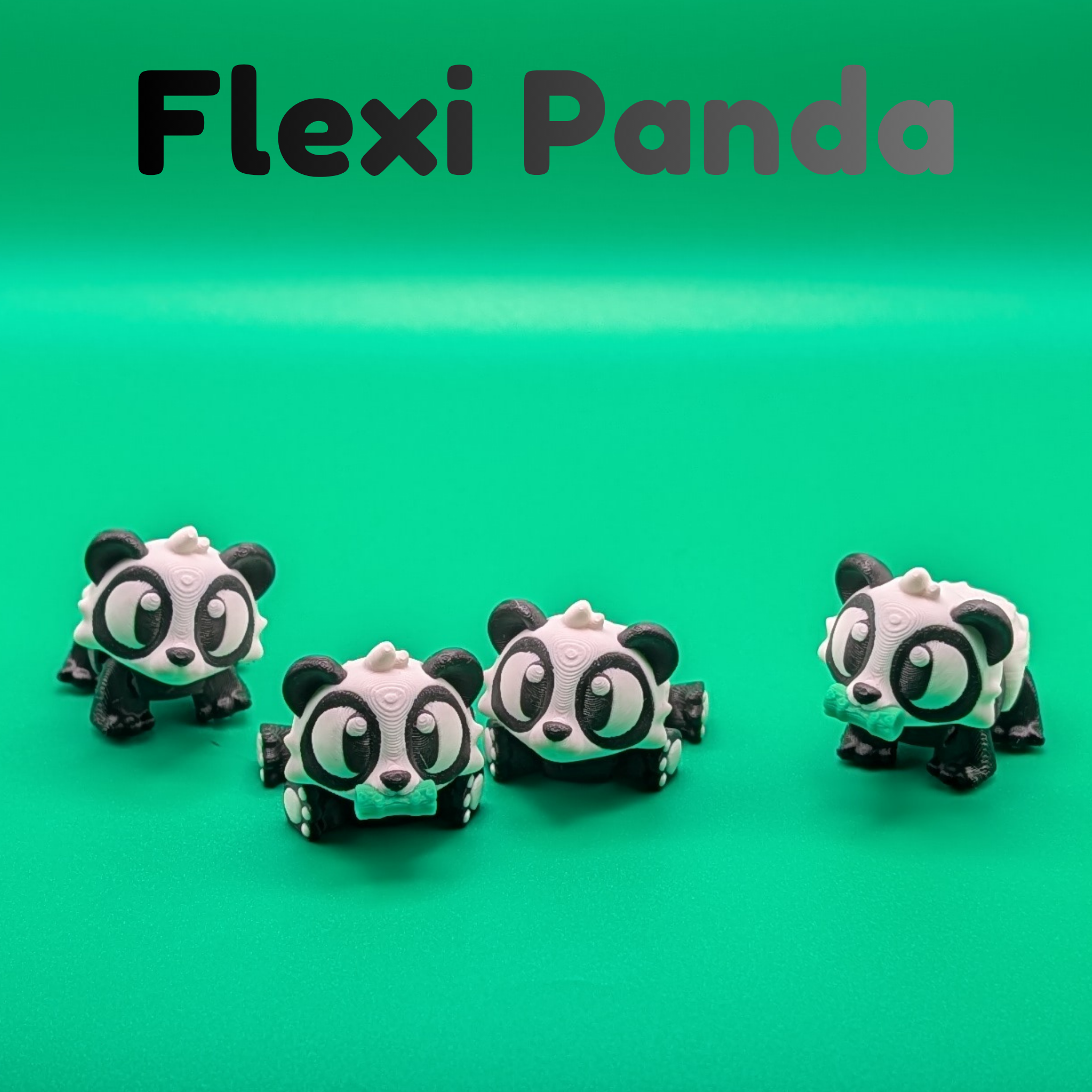 Flexi Panda Fidget | Articulated Bear Toy