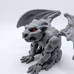 Articulated Gargoyle - 3D Printed Gothic Desk Pet