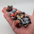Articulated Woodlands Hatchlings Flexi Minis with Optional Egg