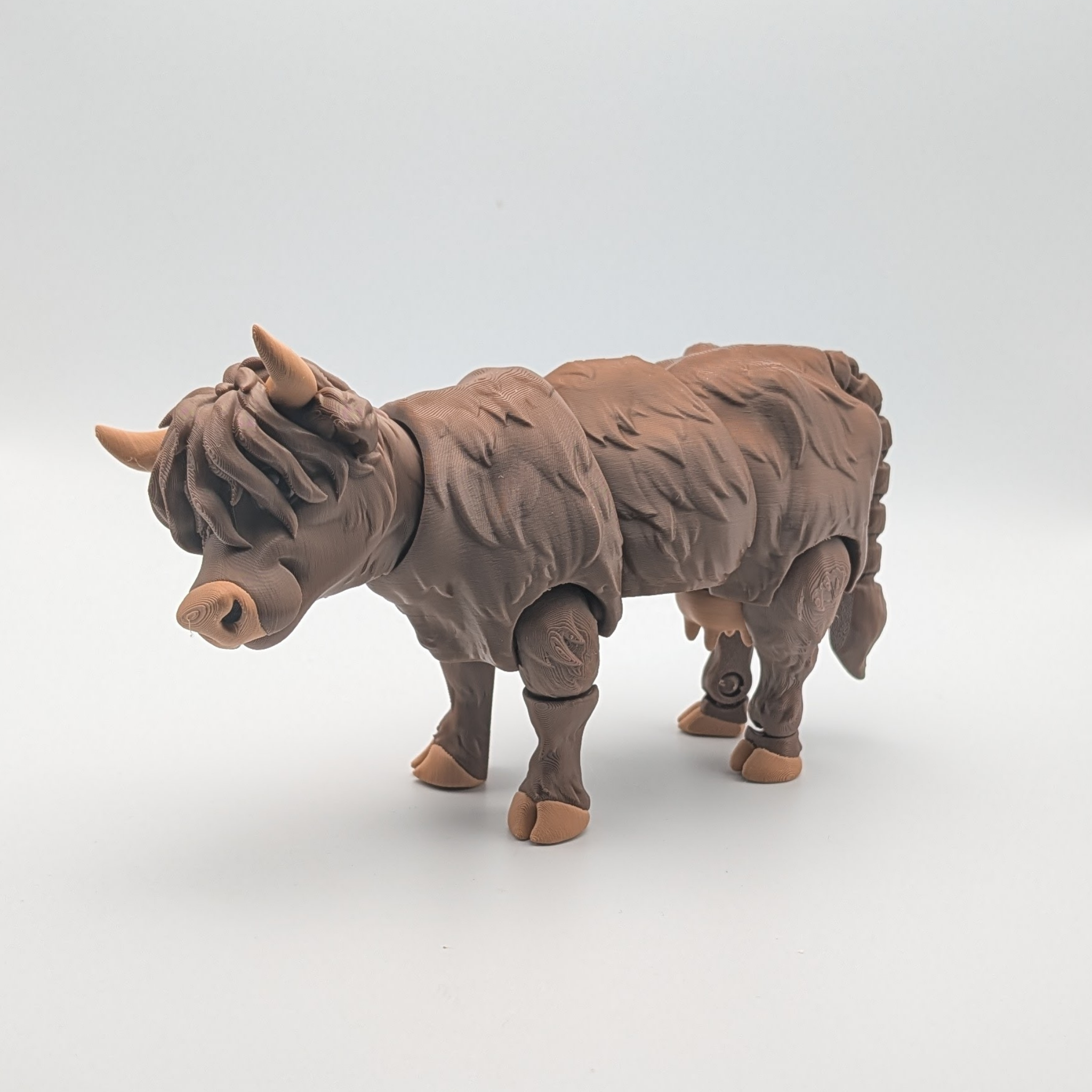 Flexi Highland Cow Articulated Fidget Toy