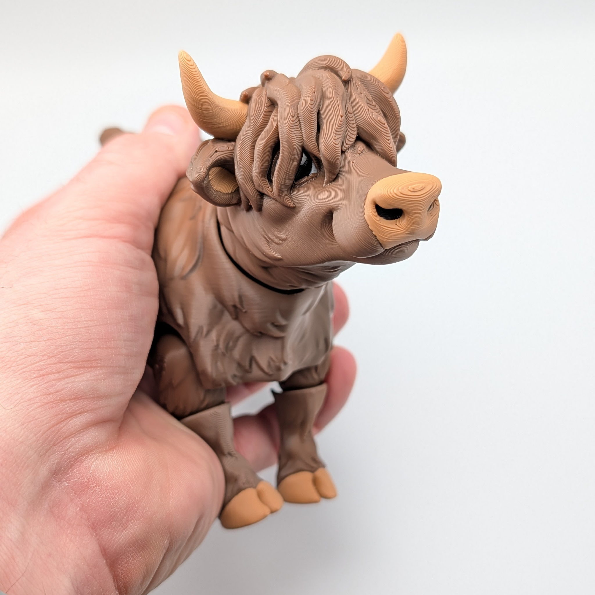 Flexi Highland Cow Articulated Fidget Toy