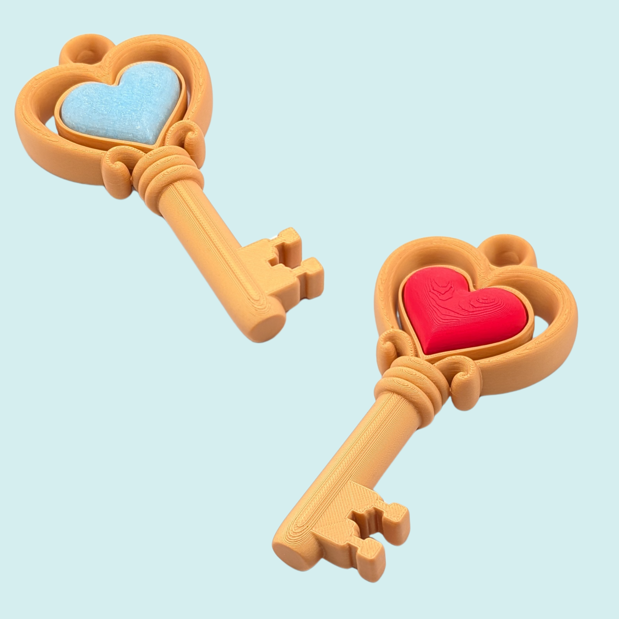 Key to my Heart Clicker - Mechanical Fidget Toy