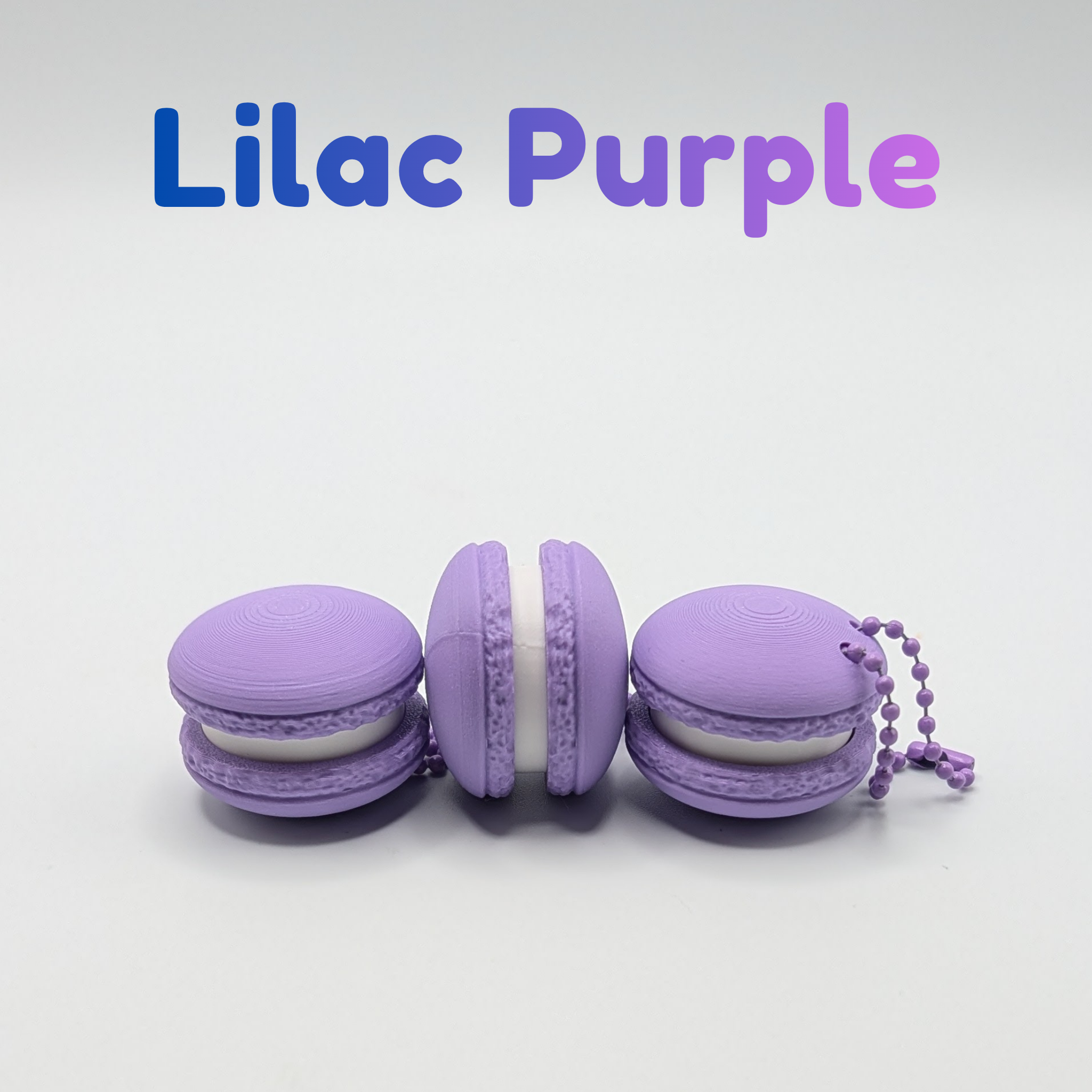 Macaron Fidget Clicker – Mechanical Keyboard Sensory Keychain