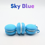 Macaron Fidget Clicker – Mechanical Keyboard Sensory Keychain