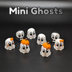 3D Printed Mini Ghost Figure