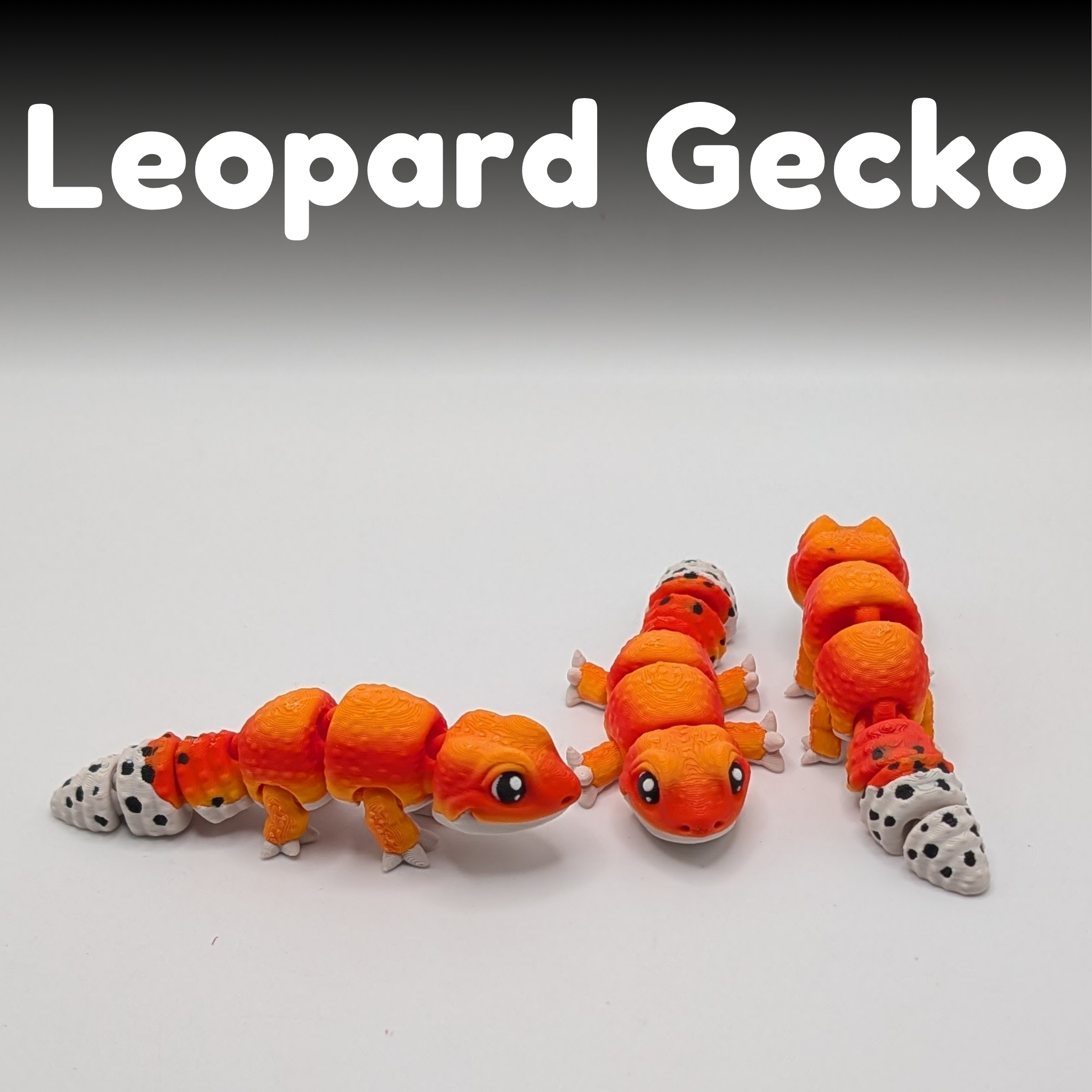 Articulated Mini Leopard Gecko