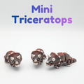 Articulated Mini Triceratops Fidget