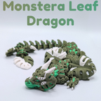 Articulated Monstera Leaf Dragon
