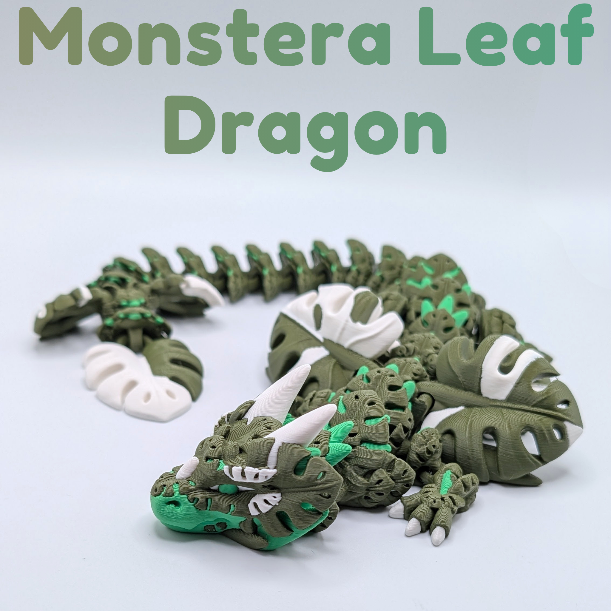 Articulated Monstera Leaf Dragon