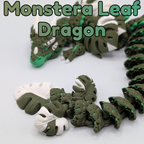 Articulated Monstera Leaf Dragon