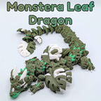 Articulated Monstera Leaf Dragon