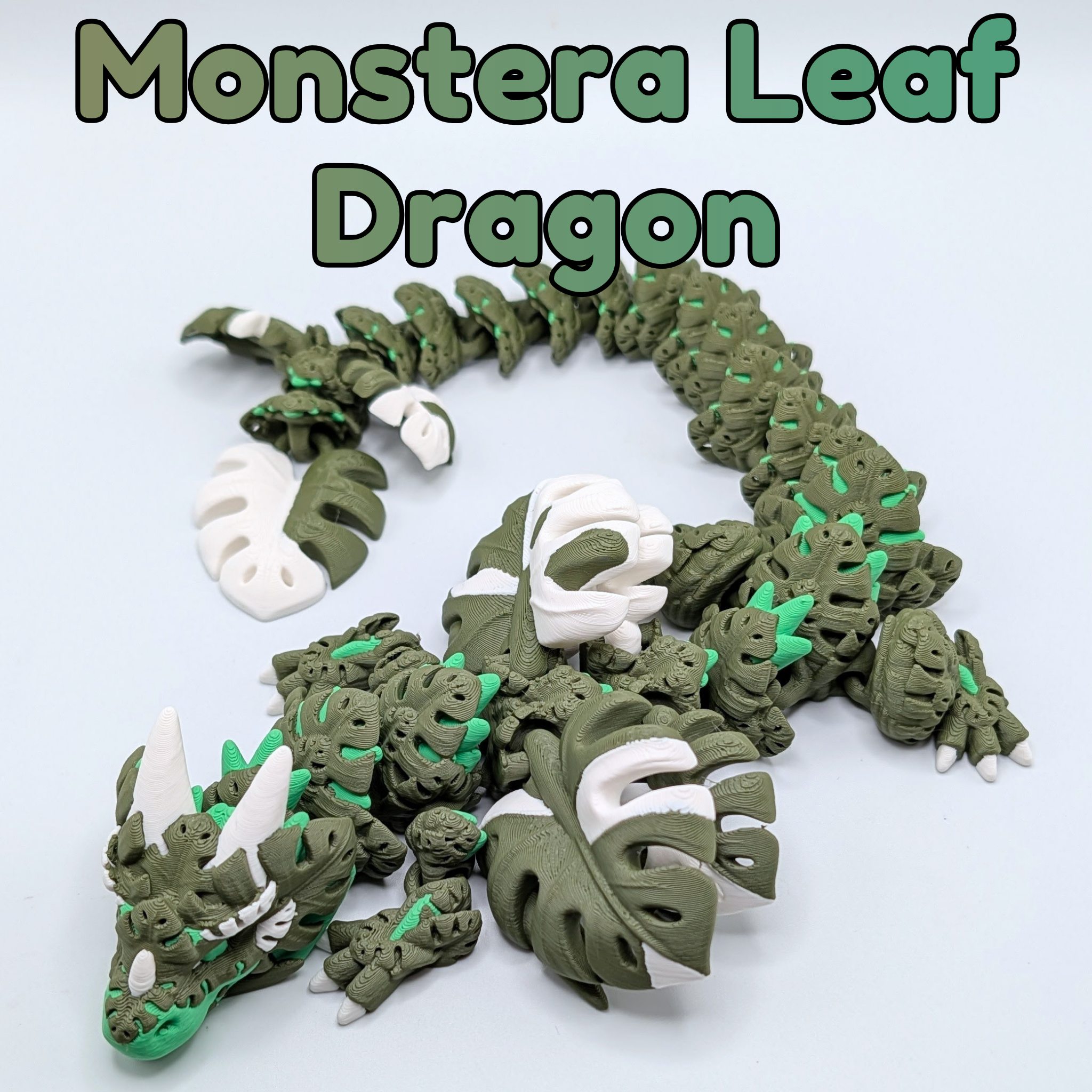 Articulated Monstera Leaf Dragon