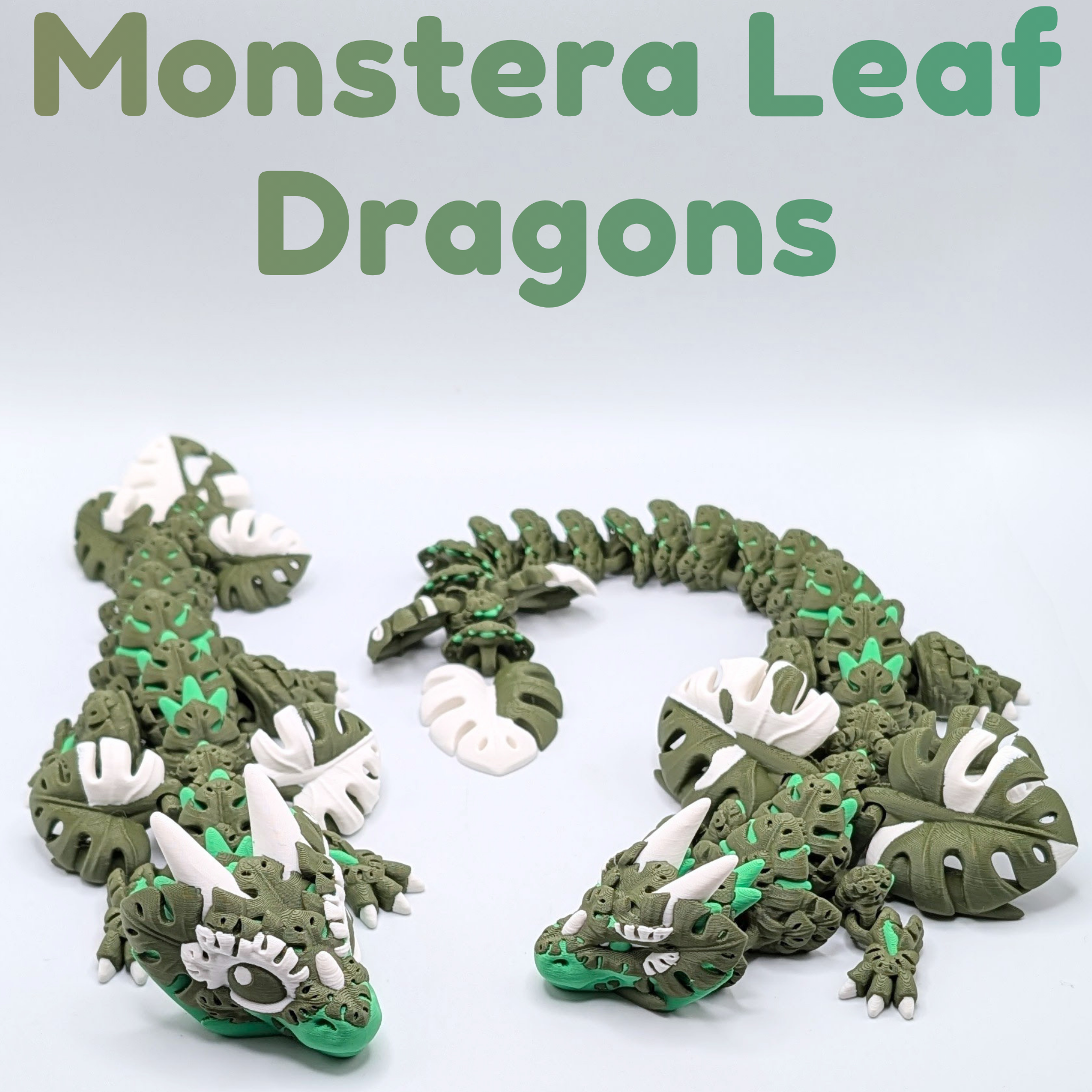 Articulated Monstera Leaf Dragon