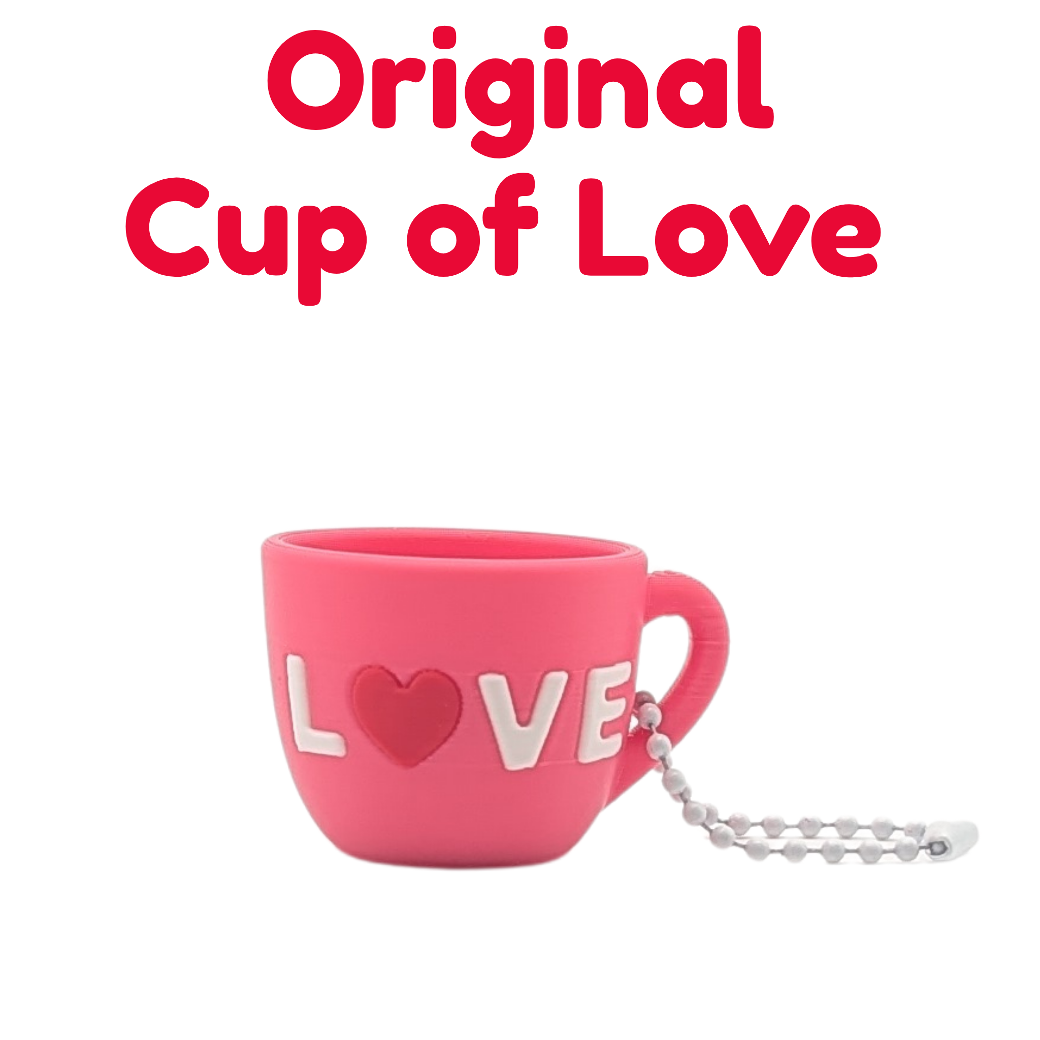 Cup of Love | Customizable Mechanical Fidget Clicker