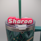 Personalized Name Straw Topper | Drink Charm for Tumbler