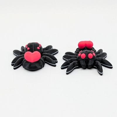 Pink Heart Spider